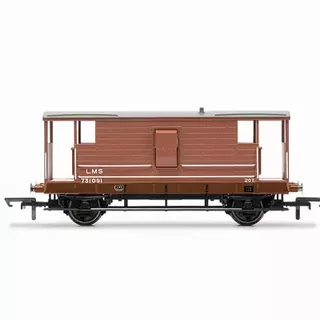 Hornby 20T Brake Van, LMS - Era 2