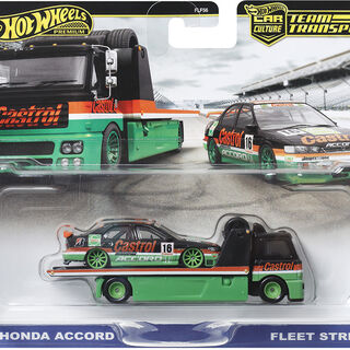 Hot Wheels Team Transport '96 Honda Accord & Fleet Street