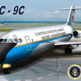 VC-9C (Air Force 1 - USA) - Mach 2 - 1/72