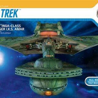 Star Trek - Klingon K'T'Inga-Class Battle Cruiser IKS Amar - Polar Lights 1/350