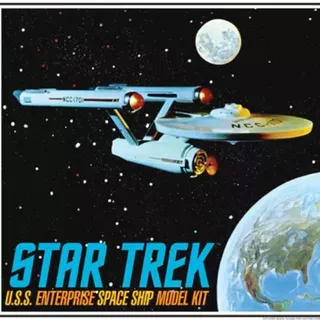 Star Trek - USS Enterprise Space Ship - AMT 1/650