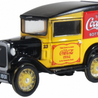 Oxford 1/76 Austin Seven Van - Coca Cola