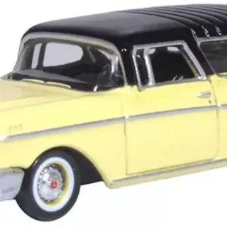 Oxford Diecast Chevrolet Nomad 1957 Colonial Cream/onyx Black 1/87