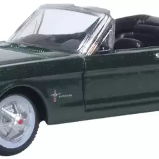 Oxford Diecast Ivy Green Ford Mustang 1965 1/87 Scale