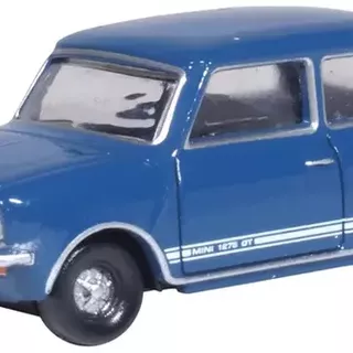 Oxford Diecast Mini 1275GT Teal Blue 1/76