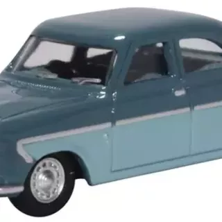 Oxford Diecast Ford Zodiac MKII Shark Blue and Pompadour Blue 1/76