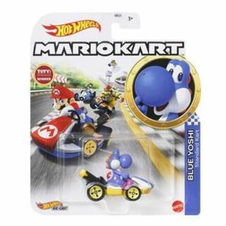 Hot wheels Mario Kart Blue Yoshi