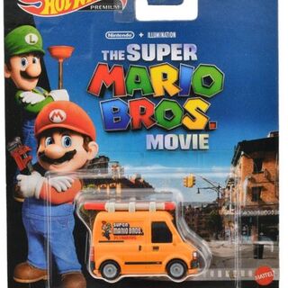 Hot Wheels Mario Bros Movie Plumber Van