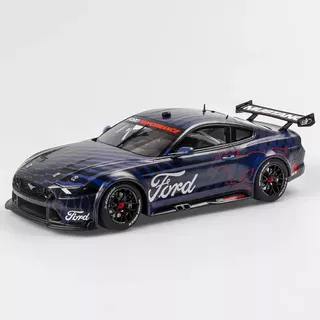 Ford Performance Ford Mustang GT S550 Prototype Gen 3 Supercar 2021 Stealth Testing Livery - Authentic Collectables 1/18