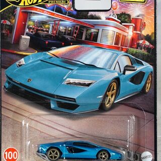 Hot Wheels Premium Boulevard #100 Lamborghini Countach LPI 800-4