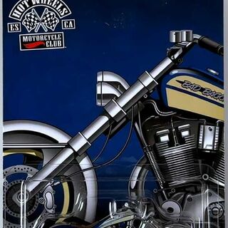 Hot Wheels Motorcycle Club Bad Bagger