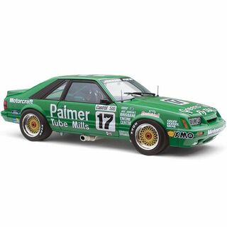 Ford Mustang GT 1985 Sandown 500 Dick Johnson & Larry Perkins 1/18 Classic Carlectables