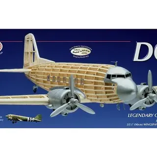 Guillows Douglas DC-3 1/32 Balsa Model Kit