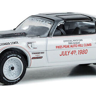 Greenlight The Broadmoor Pikes Peak 1980 Pontiac Firebird Trans Am 1/64