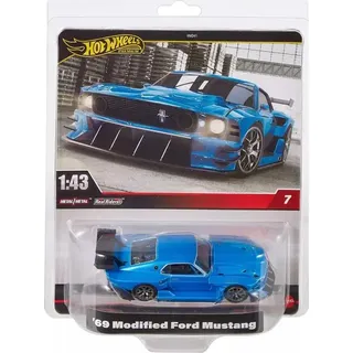 Hot Wheels Premium 69' Modified Ford Mustang 1/43