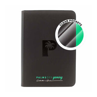 Palms Off CS Toploader 216 Zip Binder – Black