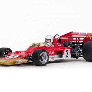 Team Lotus Type 72C Jochen Rindt #2 German GP Winner 1972 SunStar 1/18