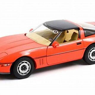 1984 Chevrolet C4 Corvette Jim Gilmore & AJ Foyt - Greenlight 1/18