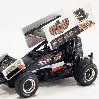 2023 #3z Moose's LZ Bar & Grill Sprint Car Brock Zearfoss - Acme 1/50