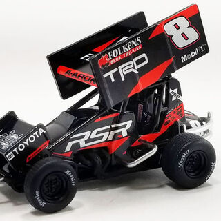 2023 #8 RSR Sprint Car Aaron Reutzel - Acme 1/50