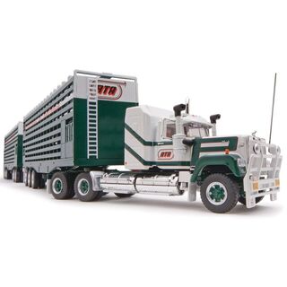 Highway Replicas Livestock Road Train 1/64