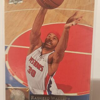 2009-10 Upper Deck Detroit Pistons Basketball Card Rasheed Wallace