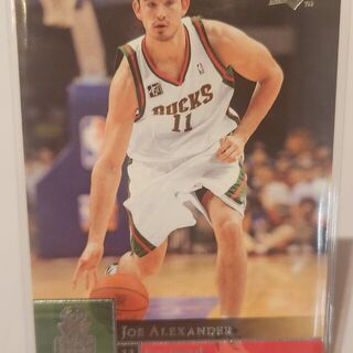 2009-10 Upper Deck Milwaukee Bucks Joe Alexander