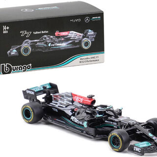 1/43 BBurago 2021 Mercedes-AMG F1 W12 E Performance #77 Valtteri Bottas