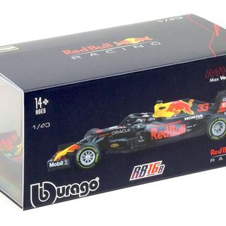 1:43 Bburago Racing F1 Red Bull Honda RB16B #33 Verstappen 2021