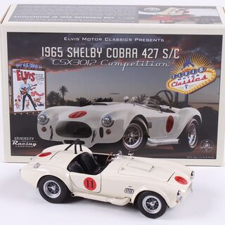 1965 Shelby Cobra 427 S/C Elvis Edition Competition White 1/24 University of Racing