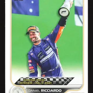 2022 Topps Formula 1 GP Winner Daniel Ricciardo - McLaren F1 Team