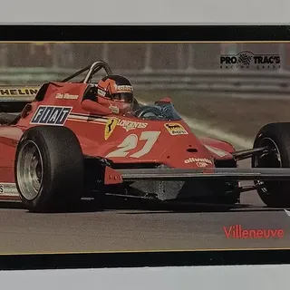 1991 ProTracs Formula One Gilles Villeneuve Ferrari