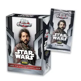 2023 Topps Chrome Star Wars Card Pack