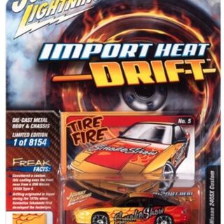 JOHNNY LIGHTNING STREET FREAKS 2022 1990 Nissan 240SX (Import Heat/Drift)