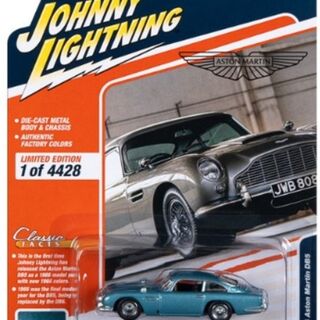 JOHNNY LIGHTNING CLASSIC GOLD 2023 - 1966 Aston Martin DB5 – Caribbean Pearl