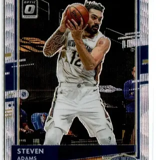 2020-21 Donruss Optic Fanatics Silver Wave Steven Adams New Orleans Pelicans 37