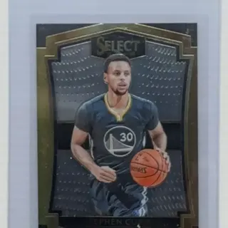 2015-16 Panini Select Stephen Curry Premier Level 179 Warriors