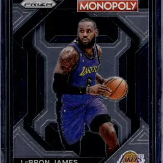 2023-24 Panini Prizm Monopoly Lebron James All Star PS9 Lakers