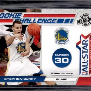 2010-11 Panini Season Update Stephen Curry Rookie Challenge 14 Warriors