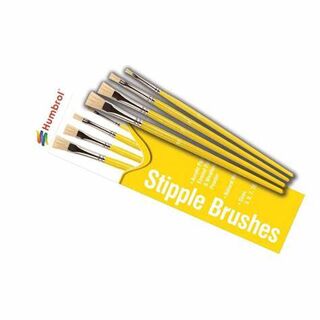 Humbrol Stipple Brush Pack 3, 5, 7, 10