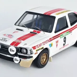 Toyota Corolla Levin 1975 Rally of Portugal 3rd place Ove Andersson/Arne Hertz - Trofeu 1/43