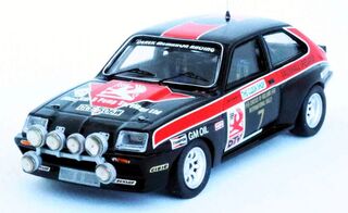 Vauxhall Chevette HSR 1981 Circuit of Ireland 2nd place Ger Buckley/John Caplice - Trofeu 1/43