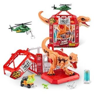 ZURU ROBO ALIVE - DINO ESCAPE - SERIES 1-DINO PLAYSET-OPEN BOX