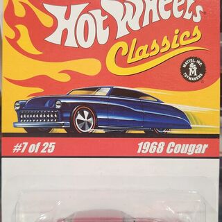 Hot Wheels Classics 1968 Cougar S1 7/25 Red