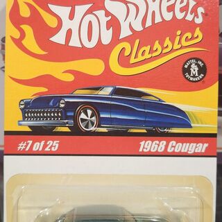 Hot Wheels Classics 1968 Cougar S1 Green 7/25