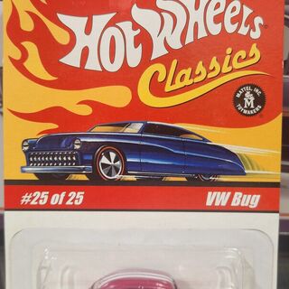 Hot Wheels Classics S1 25/25 VW Bug Pink