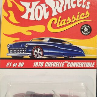 Hot Wheels Classics S2 1/30	1970 Chevelle Convertible Red