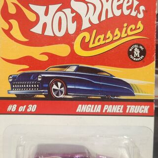 Hot Wheels Classics S2 8/30 Anglia Panel Truck Purple