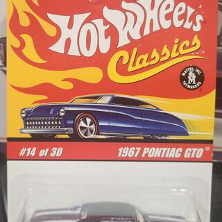 Hot Wheels Classics S2 14/30 1967 Pontiac GTO	Dark Purple