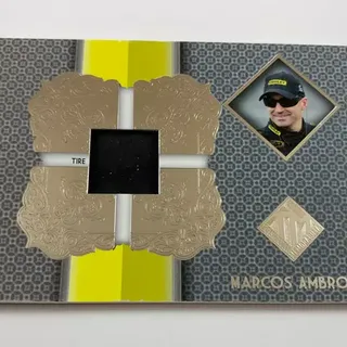 2013 Press Pass Marcos Ambrose Tire Memorabilia Relic Card